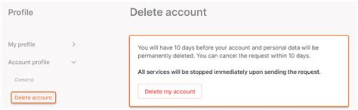 How can I delete my blogspot account?