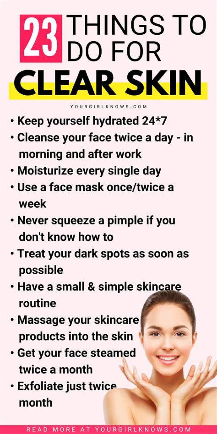 How can I get clear skin overnight?
