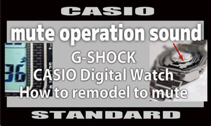 How do I mute my G Shock?