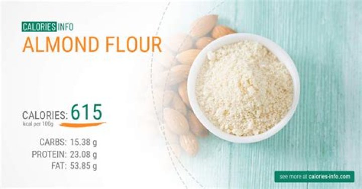 How many calories are in almond flour?