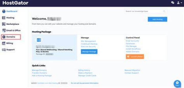How many domains can I host on Hostgator?