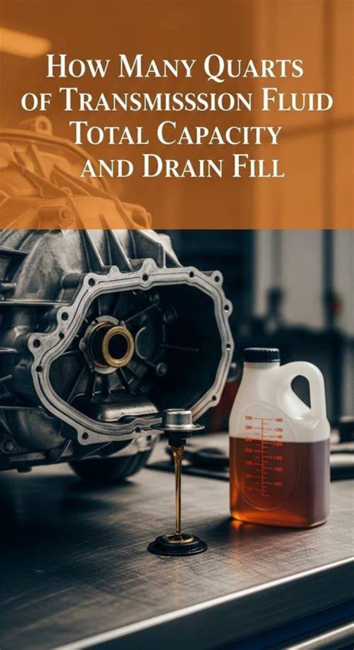 How many quarts of transmission fluid does a 4r100 take?