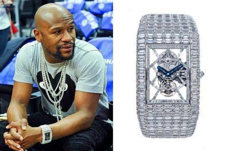 How much is Mayweather's watch worth?