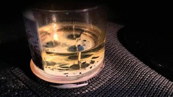 Is candle wax liquid or solid?