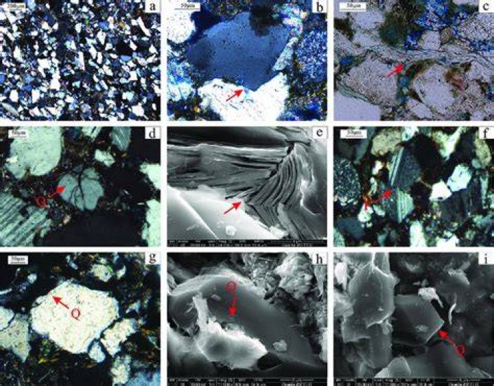 What is the breakage of quartz?