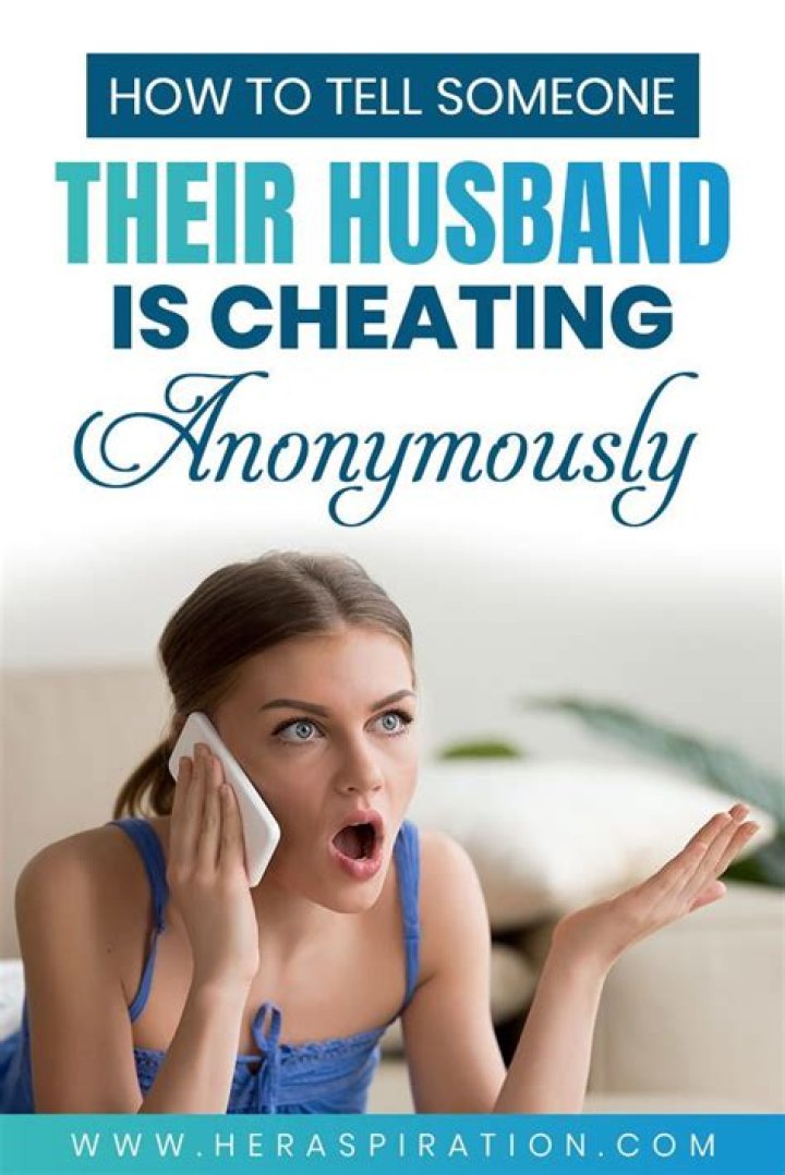 What to do when you find out your husband is cheating?